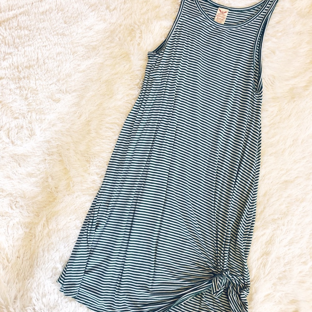 Tank shirt dress